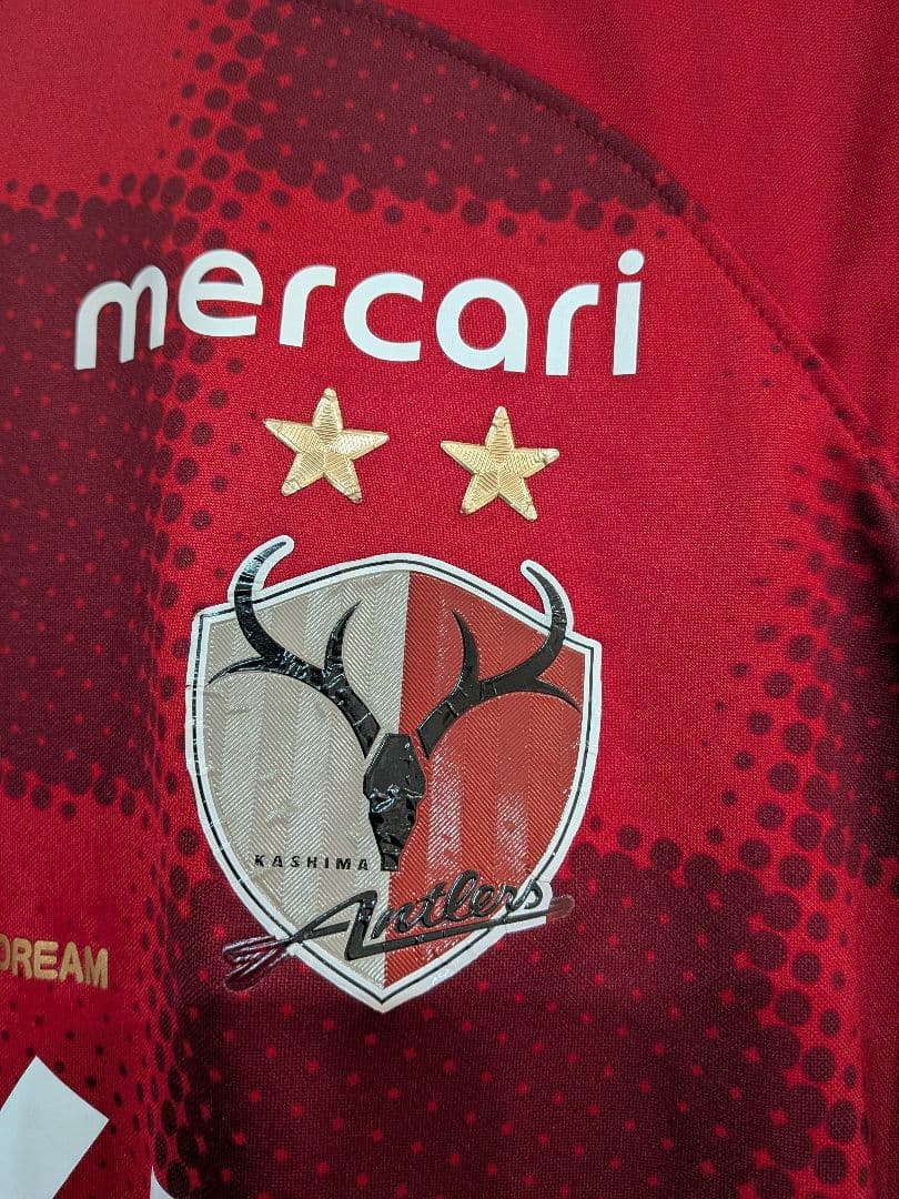 鹿島アントラーズ　#40 鈴木優磨　2024 ユニホーム　L