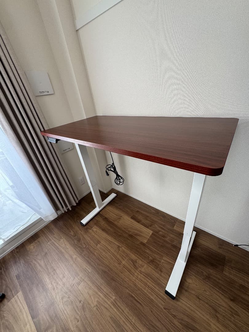 FLEXISPOT EF1 マホガニー 120×60 電動昇降デスク