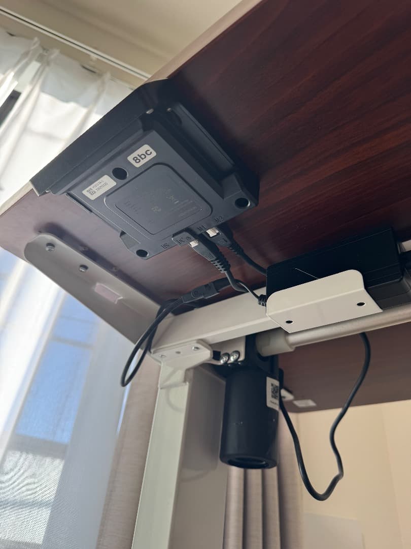 FLEXISPOT EF1 マホガニー 120×60 電動昇降デスク