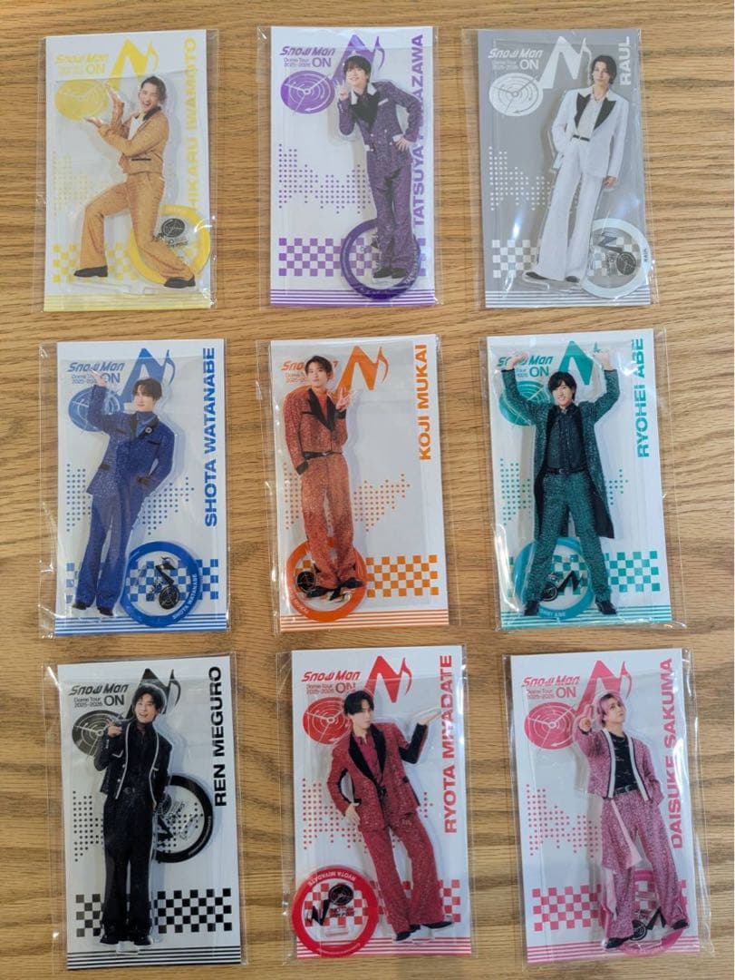  Man ON アクリルスタンド 9人未使用