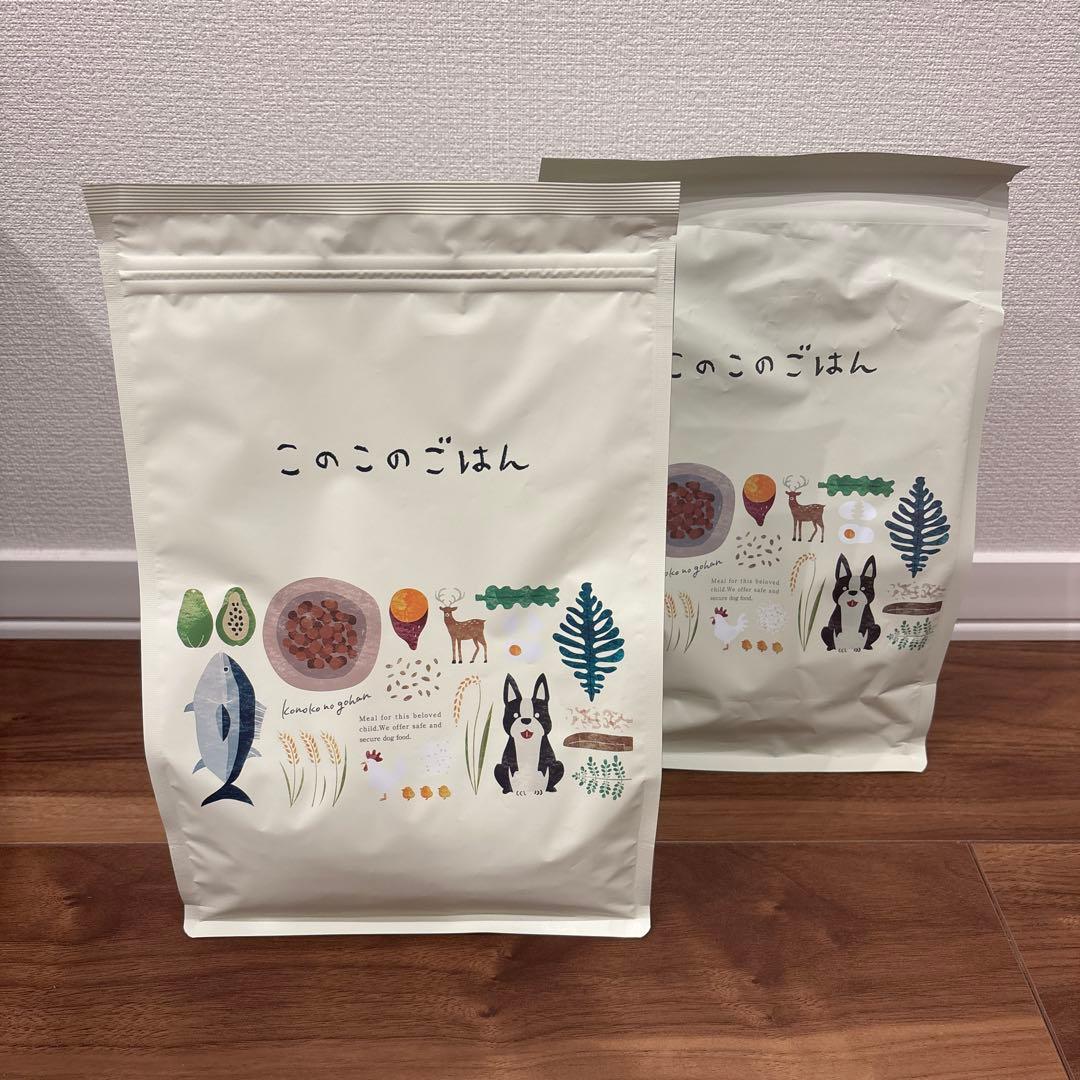 【⭐︎新品未開封⭐︎】このこのごはん　1kg×2袋セット