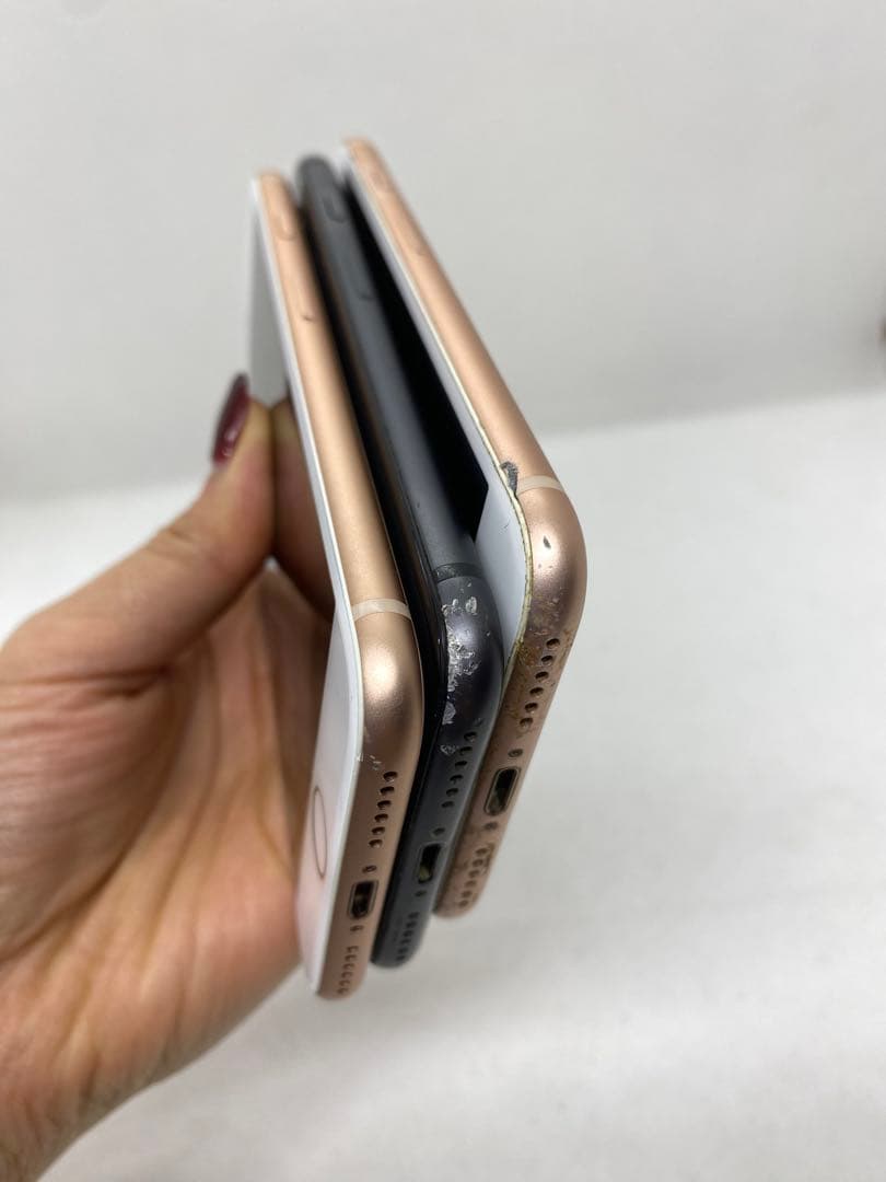 セット3台 iphone 8 64GB Sim フリー