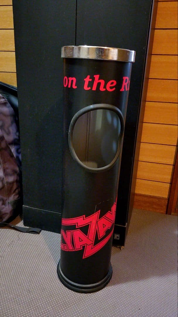 値下げ！訳あり美品☆E.YAZAWAスタンド式灰皿ロゴ入り