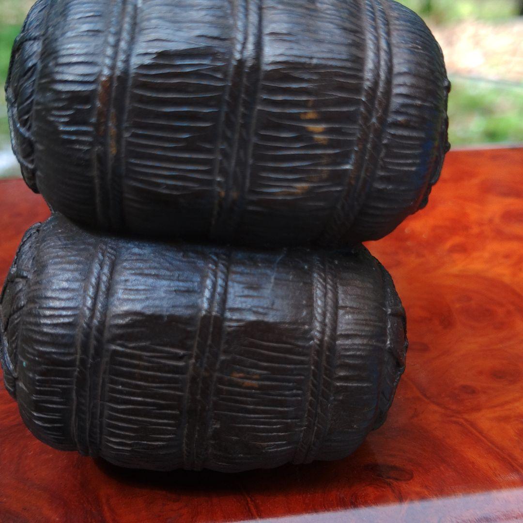 アンティーク　銅鋳物　大黒天像