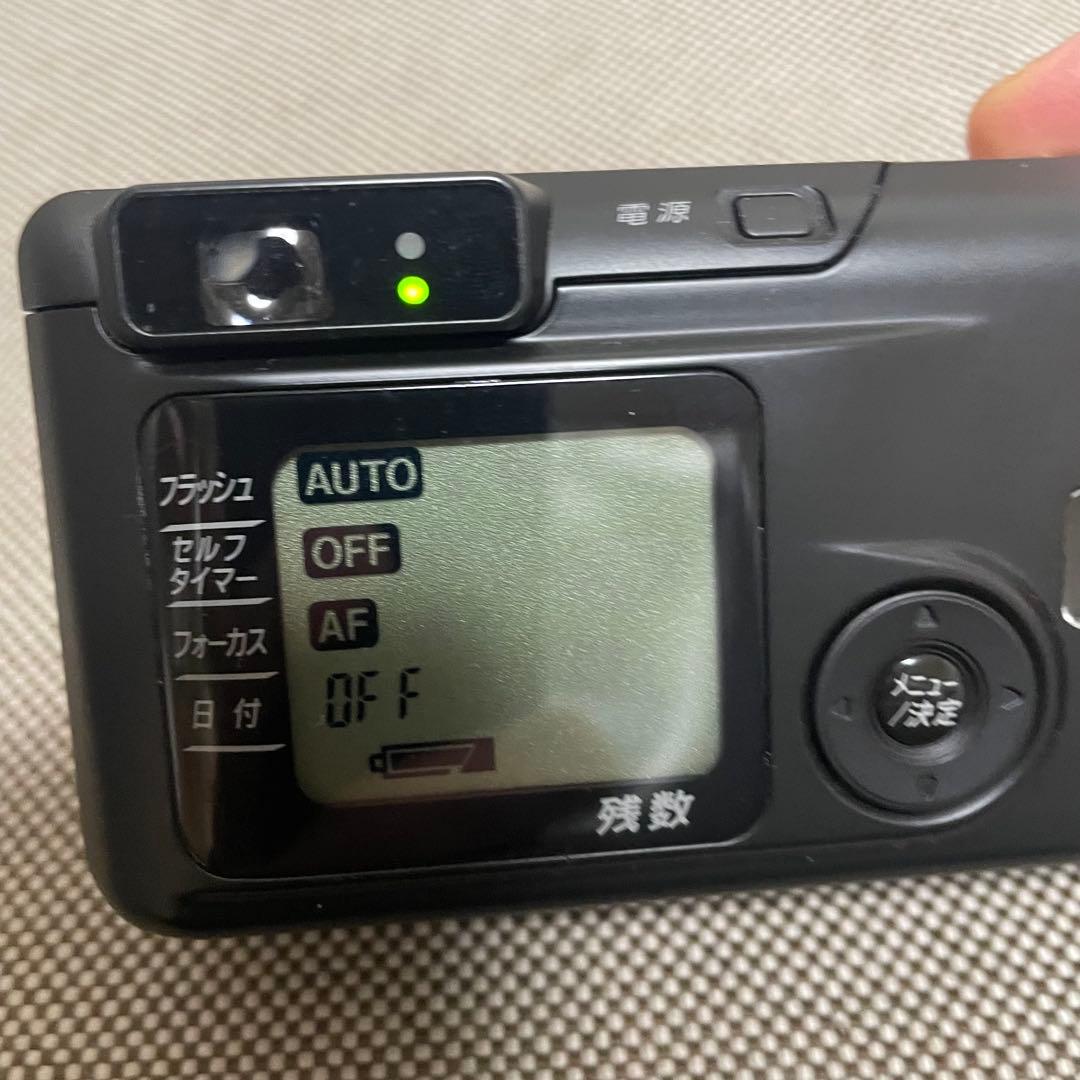 【完動美品】FUJIFILM NATURA 1.9 コンパクトカメラ ブラック