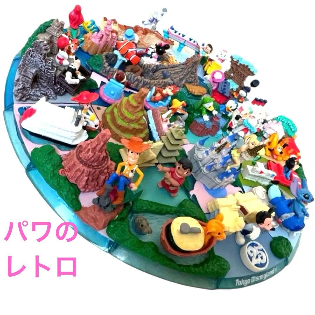 未開封✨全24種 東京ディズニーランド ディズニーシー ジオラマ 25周年記念