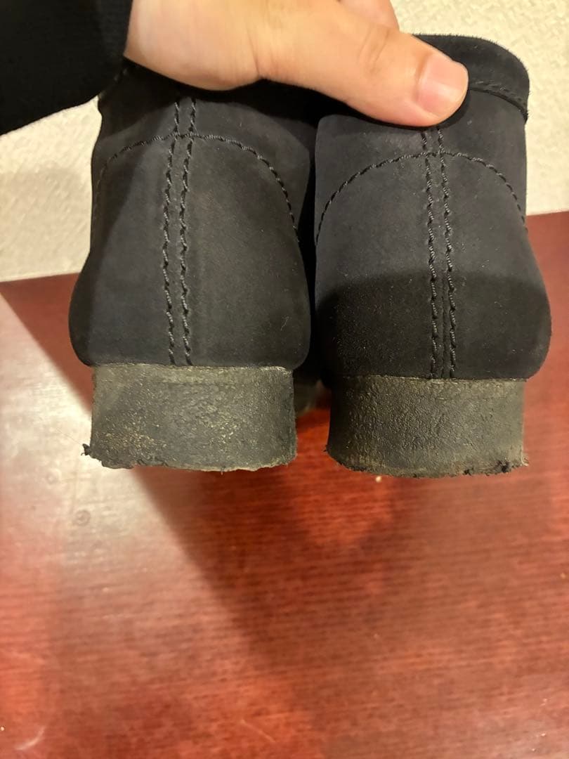 クラークス ワラビー ブラック 26.0cm