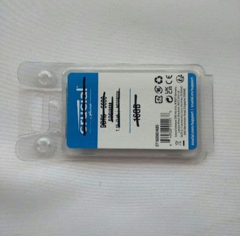 Micron DDR5-5600 8GB SO-DIMM ノートPC用メモリ1枚