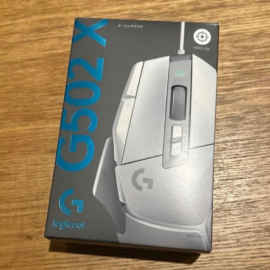 Logicool G502 X ホワイト 有線マウス★保証あり