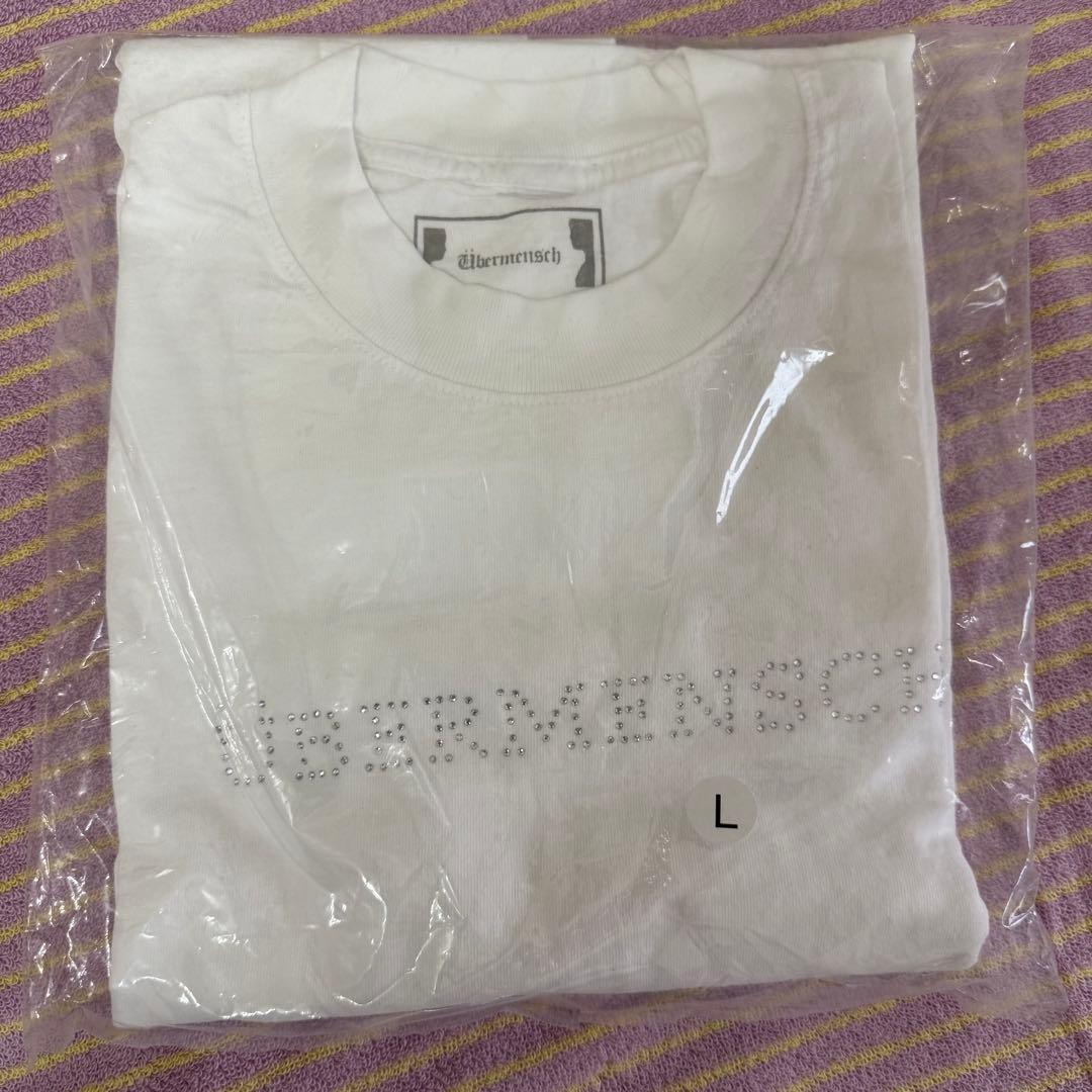 ÜBERMENSCH ホワイト Tシャツ Lサイズ