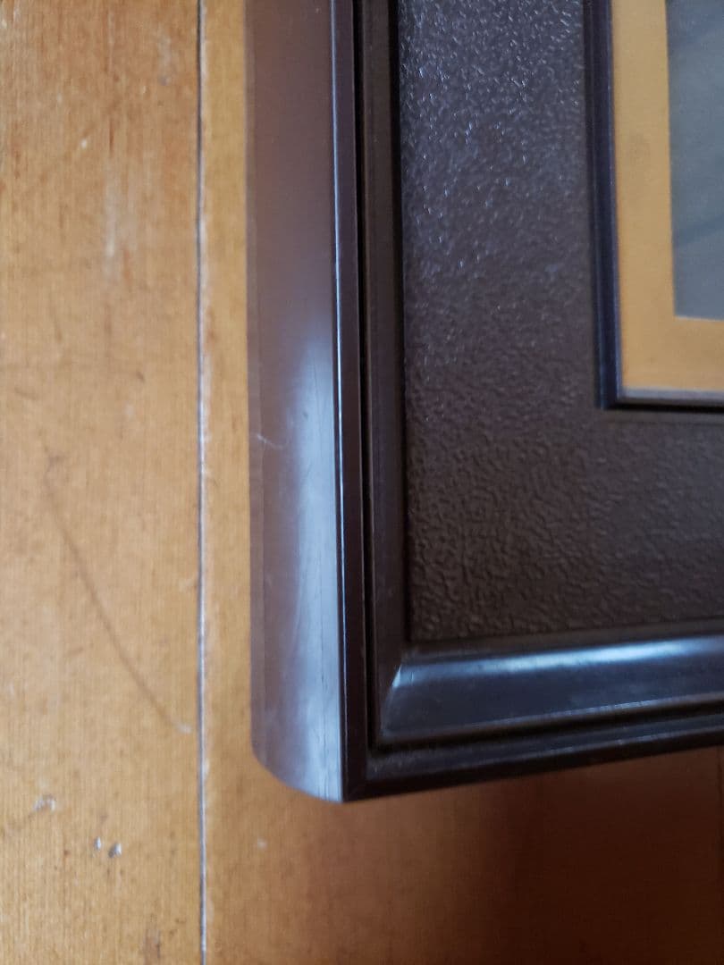 文化刺繍　松鳩文化刺繍　完成品　額付き　高級文化刺繍　絵画　ハンドメイド　箱あり