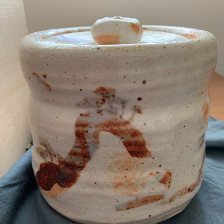 お値下げ　茶道具　志乃　水指　加藤光右衛門　山十窯