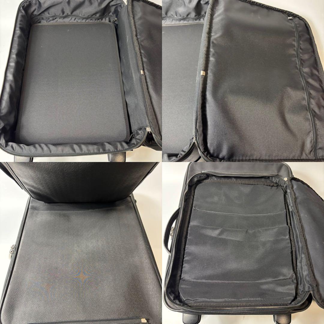 【希少】ロエベ　アナグラム　2way キャリーケース　スーツケース