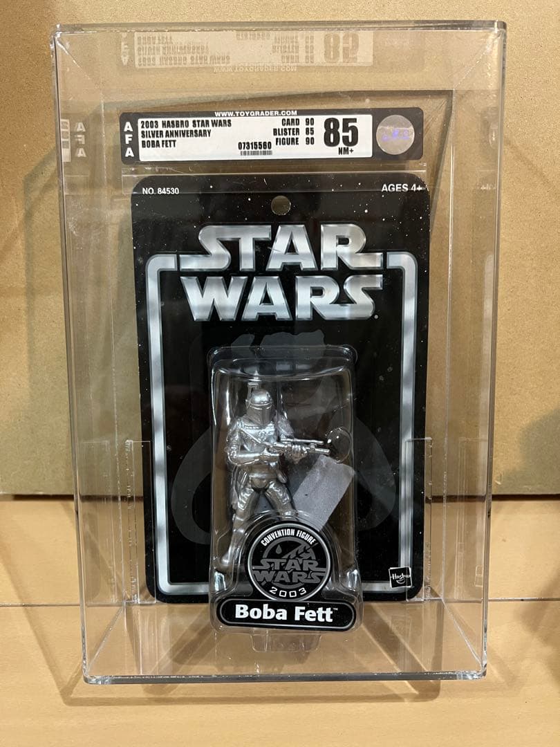 STARWARS silver Boba Fett AFA鑑定