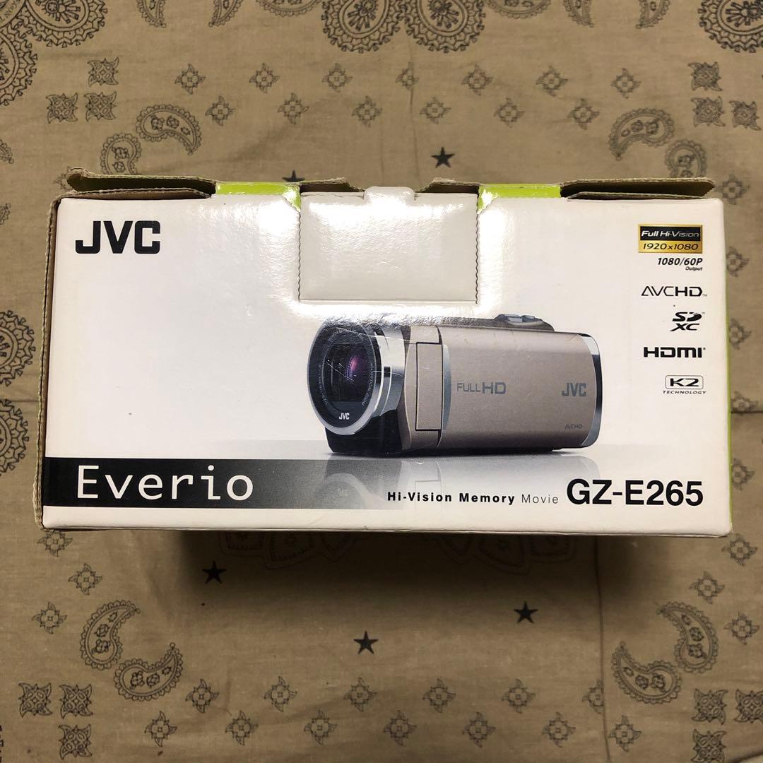 極美品 JVC Everio GZ-E265 バッテリー2個付 ビデオカメラ