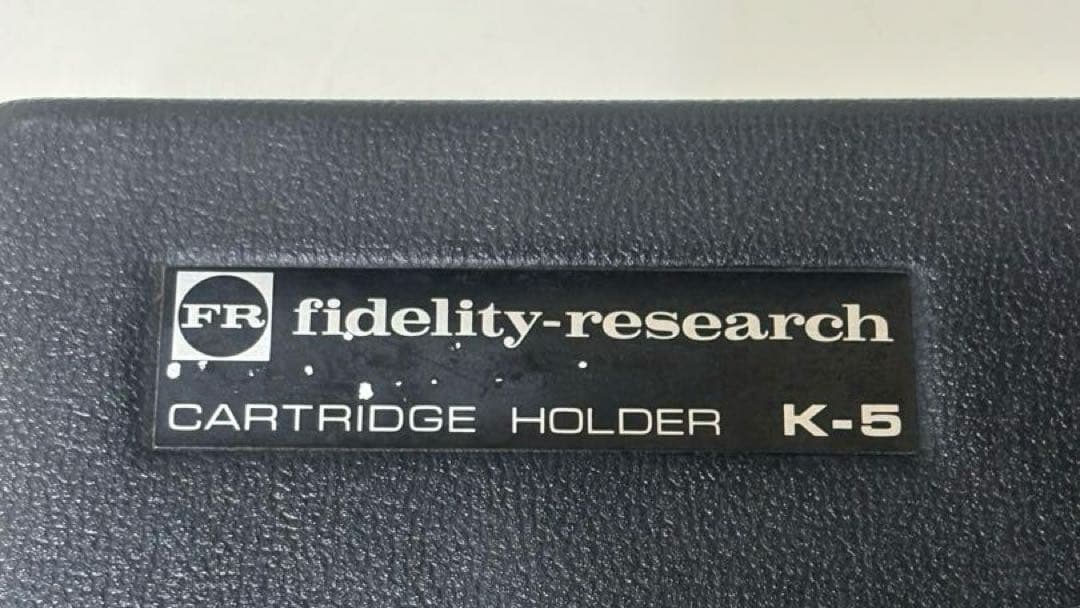 ☆美品☆ fidelity-research K-5 カートリッジホルダー