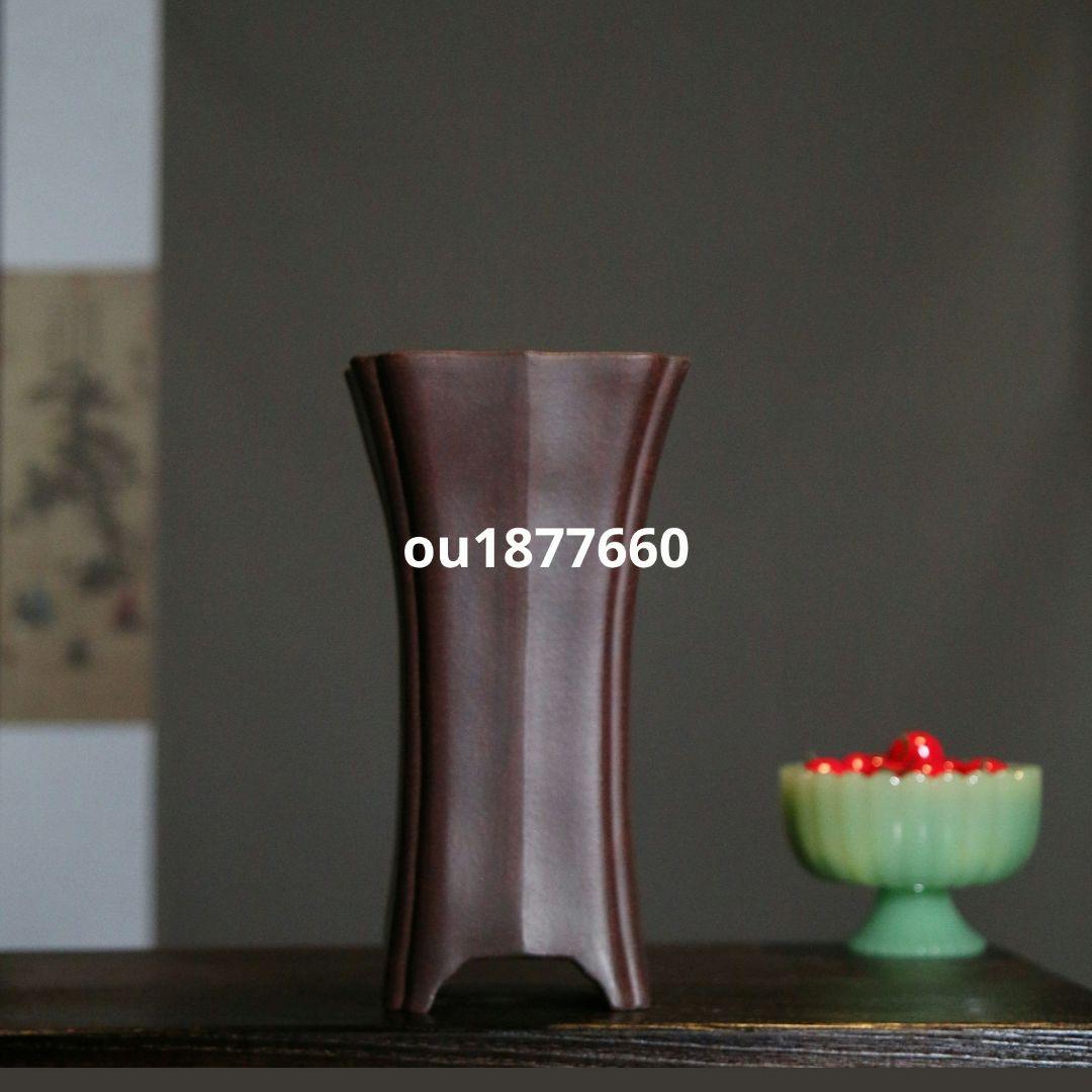 美人腰蘭鉢 多肉植物鉢 紫砂鉢 盆栽鉢 植木鉢 小品盆栽鉢 大品盆栽鉢