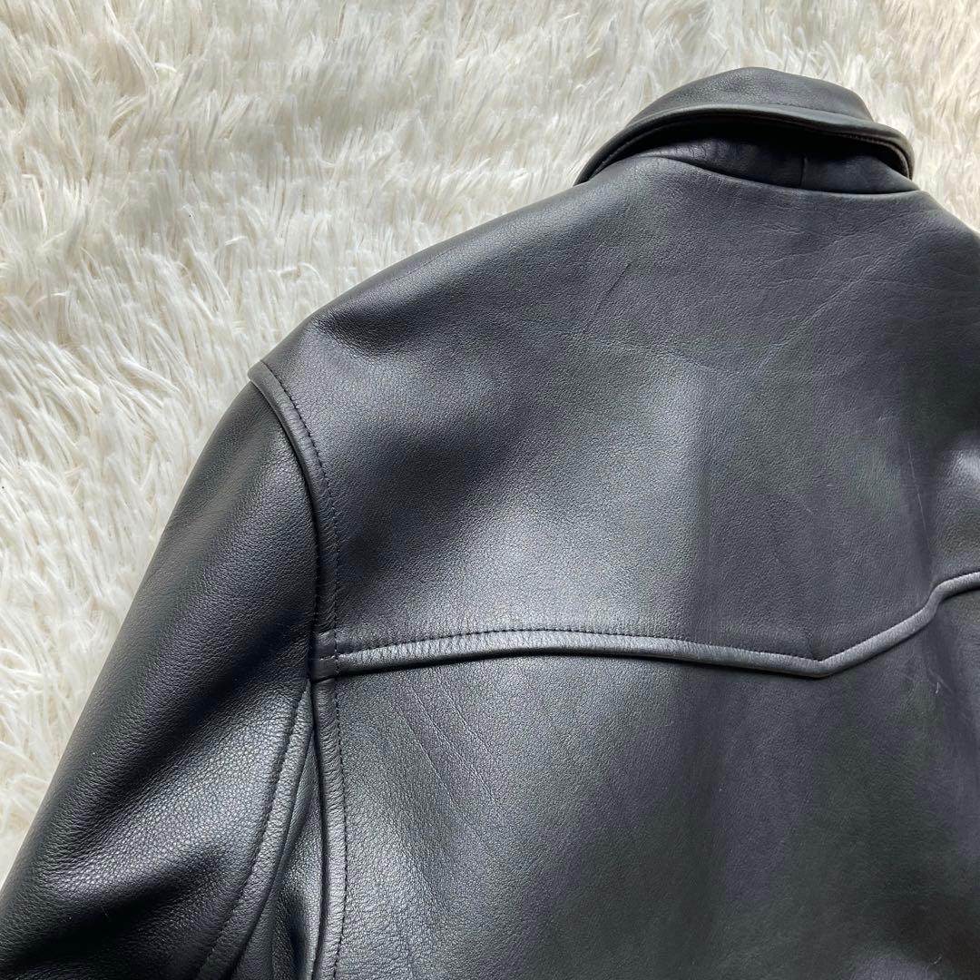 人気✨ハーレーダビッドソン　レザージャケット　シングルライダース　L ブラック