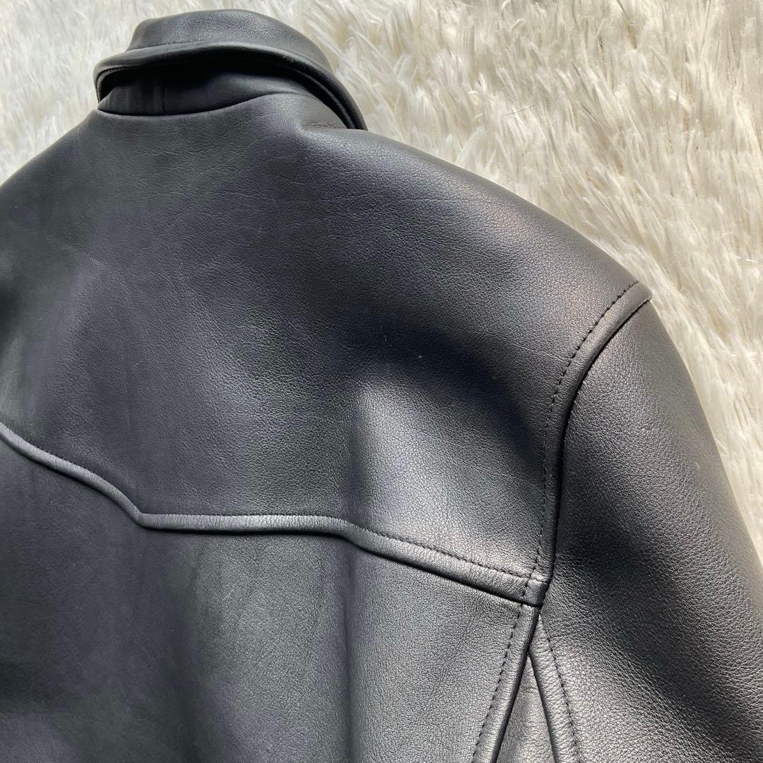 人気✨ハーレーダビッドソン　レザージャケット　シングルライダース　L ブラック