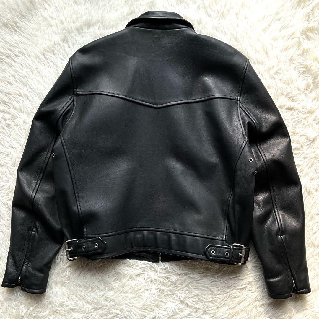 人気✨ハーレーダビッドソン　レザージャケット　シングルライダース　L ブラック