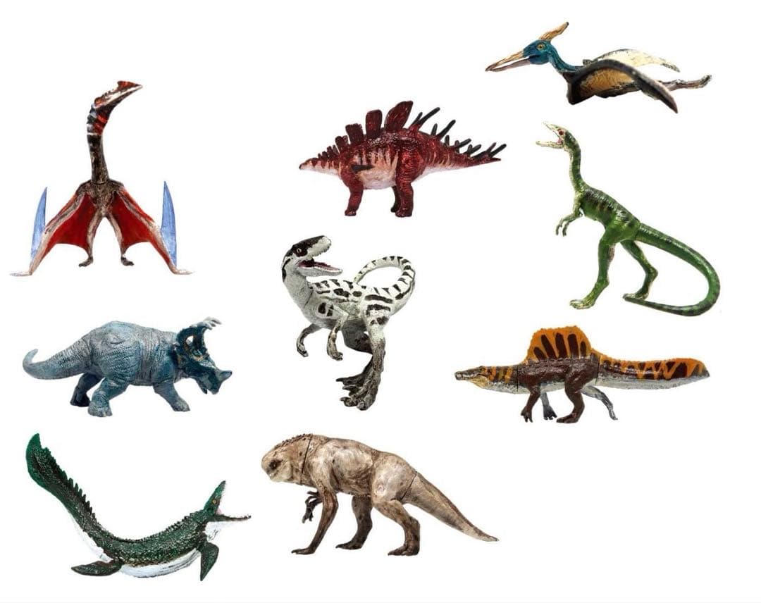 ジュラシック・ワールド／復活の大地 キャプティブズ　9体セット