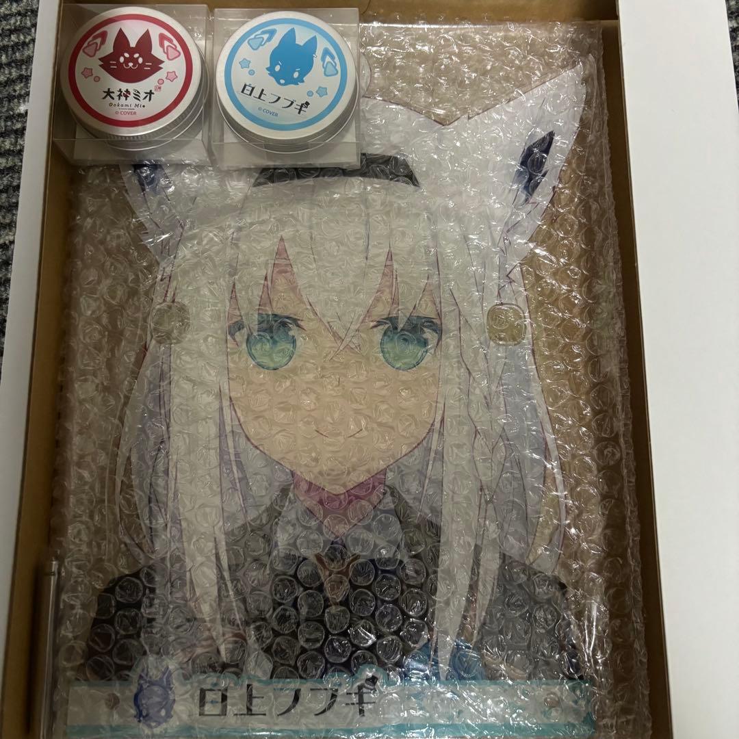 白上フブキ 執事眼鏡コラボメガネ＆グッズセット