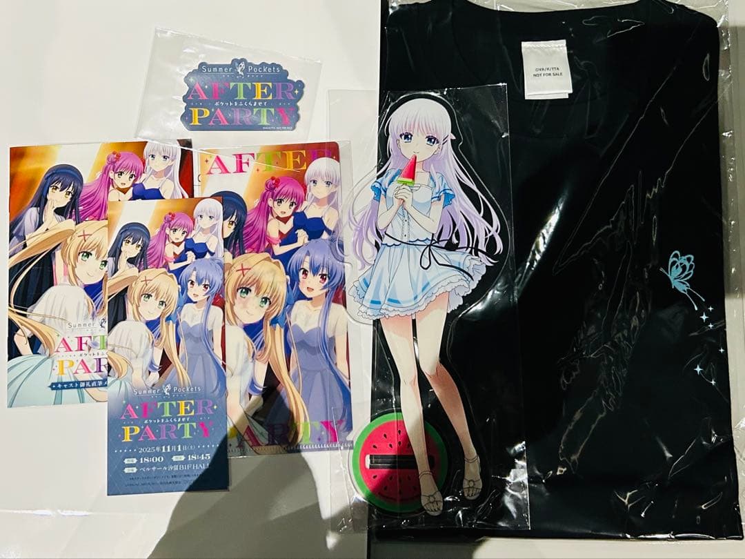 Summer Pockets　AFTER PARTY　特典　夜　S席　サマポケ