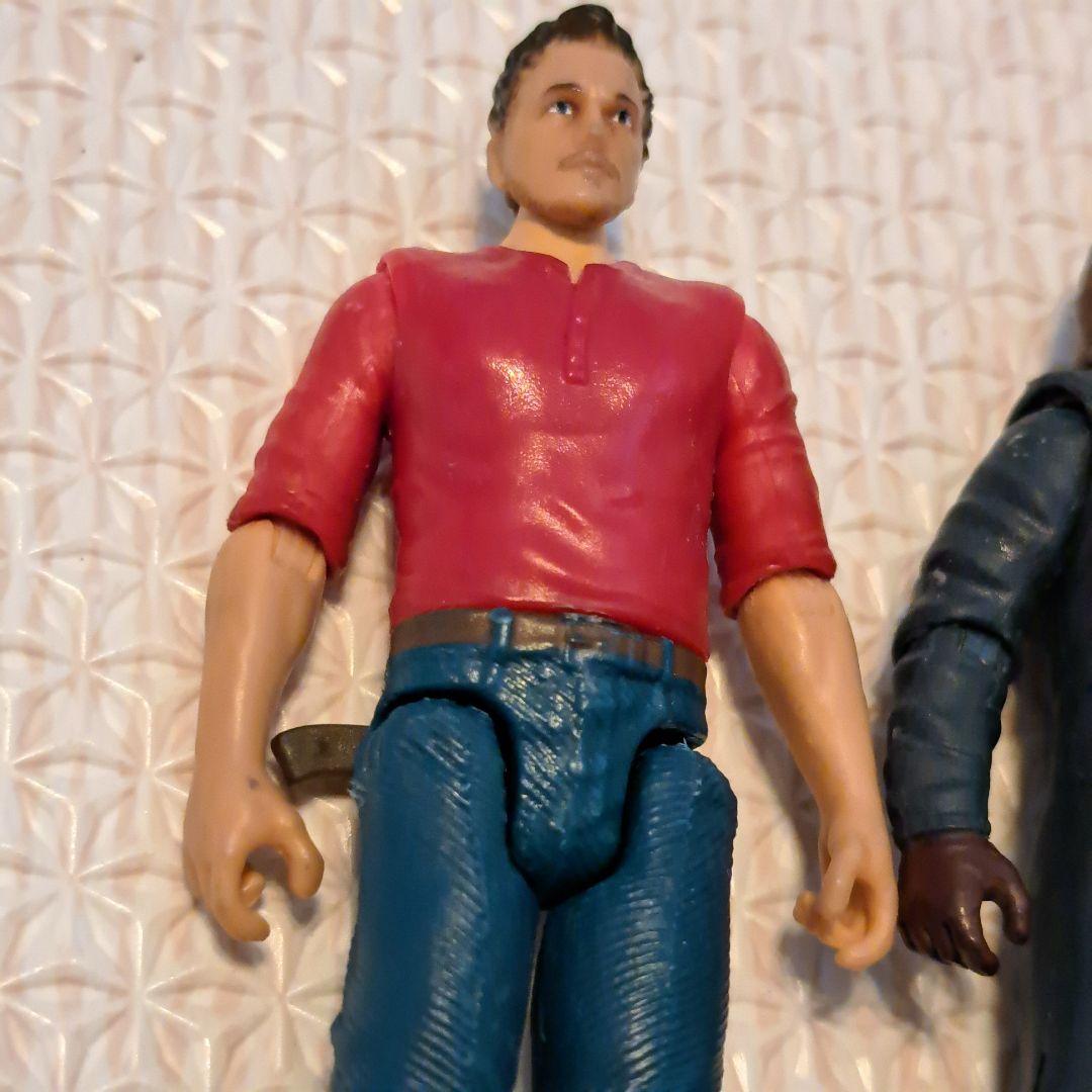 ジュラシックワールド　オーウェン　レイン　デラコート　アクション　フィギュア