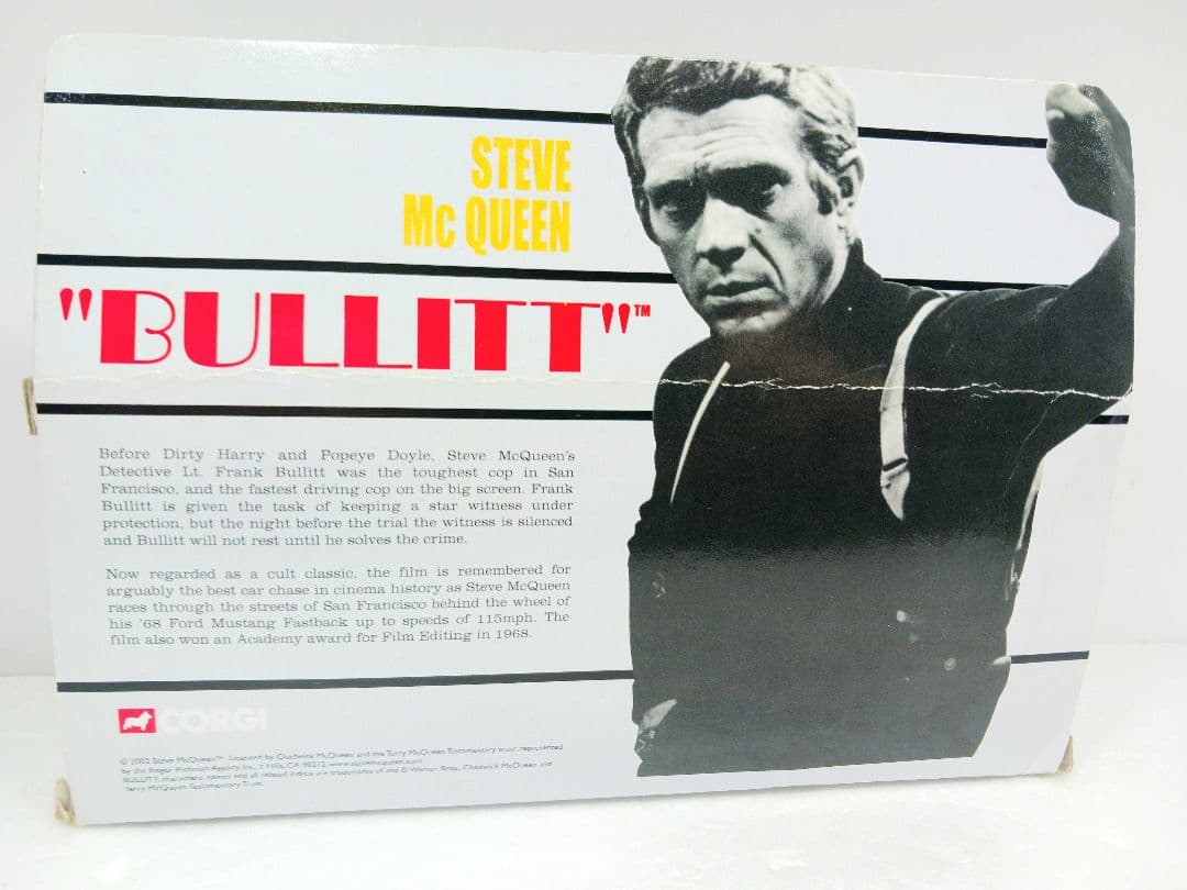 コーギー ブリット マスタング ミニカー