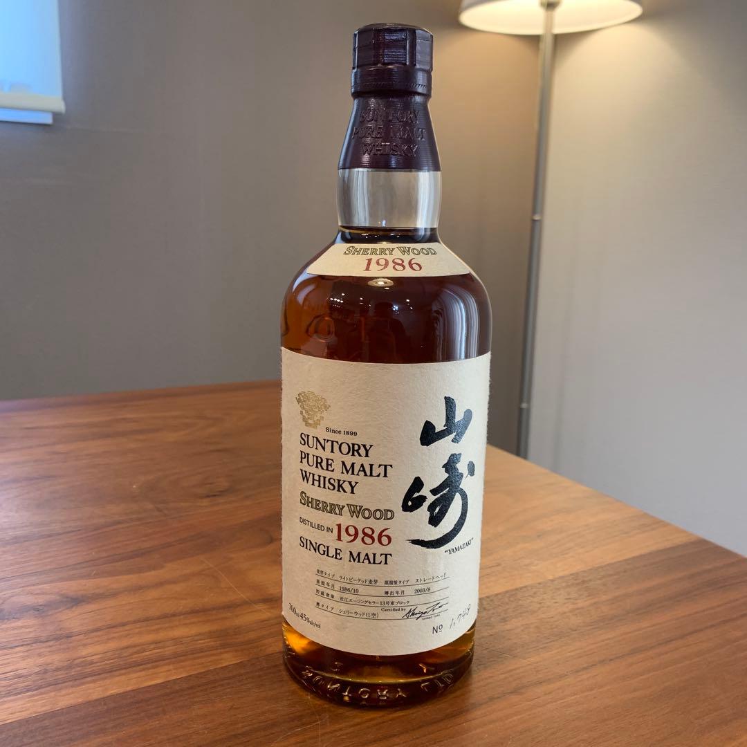 サントリーピュアモルトウイスキー　山崎1986 シェリーウッド　3600本限定