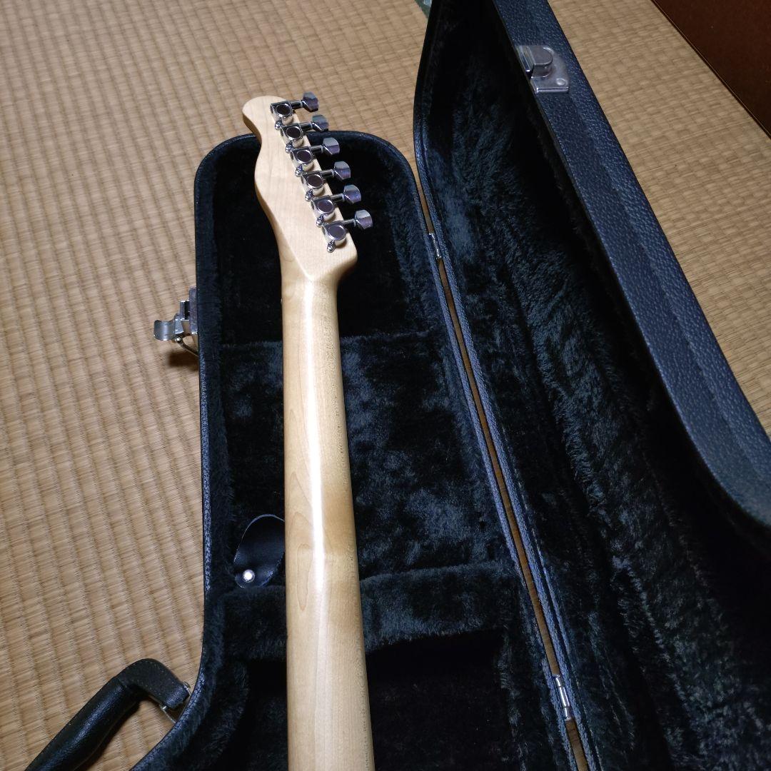 メタリックブルー テレキャスタータイプエレキギター