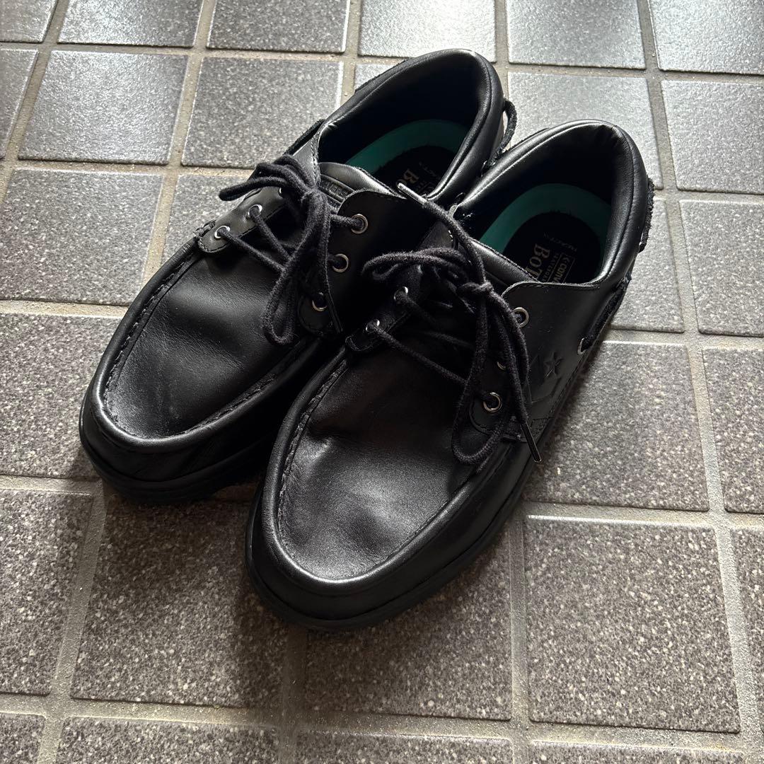CONVERSE BoTT 黒 デッキシューズ
