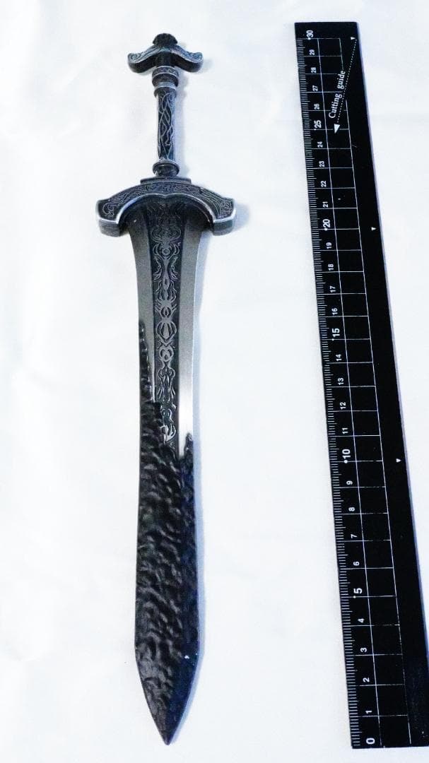30cmガーゴイルの黒剣 エルデンリング ミニ武器 キーホルダー アクセサリ