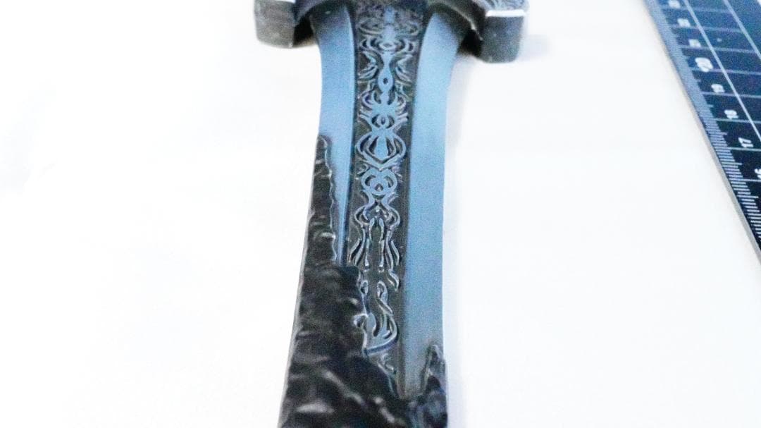 30cmガーゴイルの黒剣 エルデンリング ミニ武器 キーホルダー アクセサリ