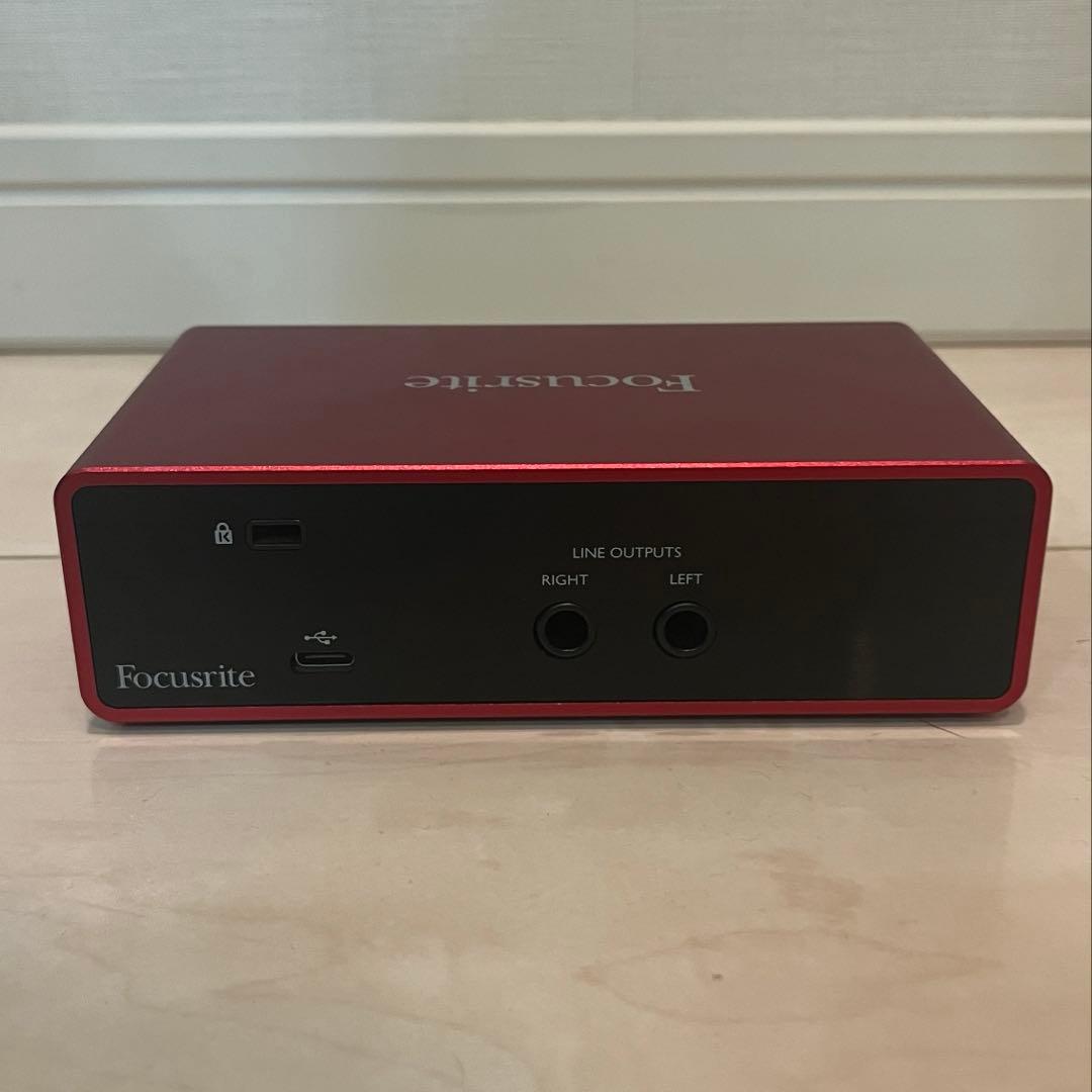 【まるこ】FOCUSRITE Scarlett Solo (gen. 3)