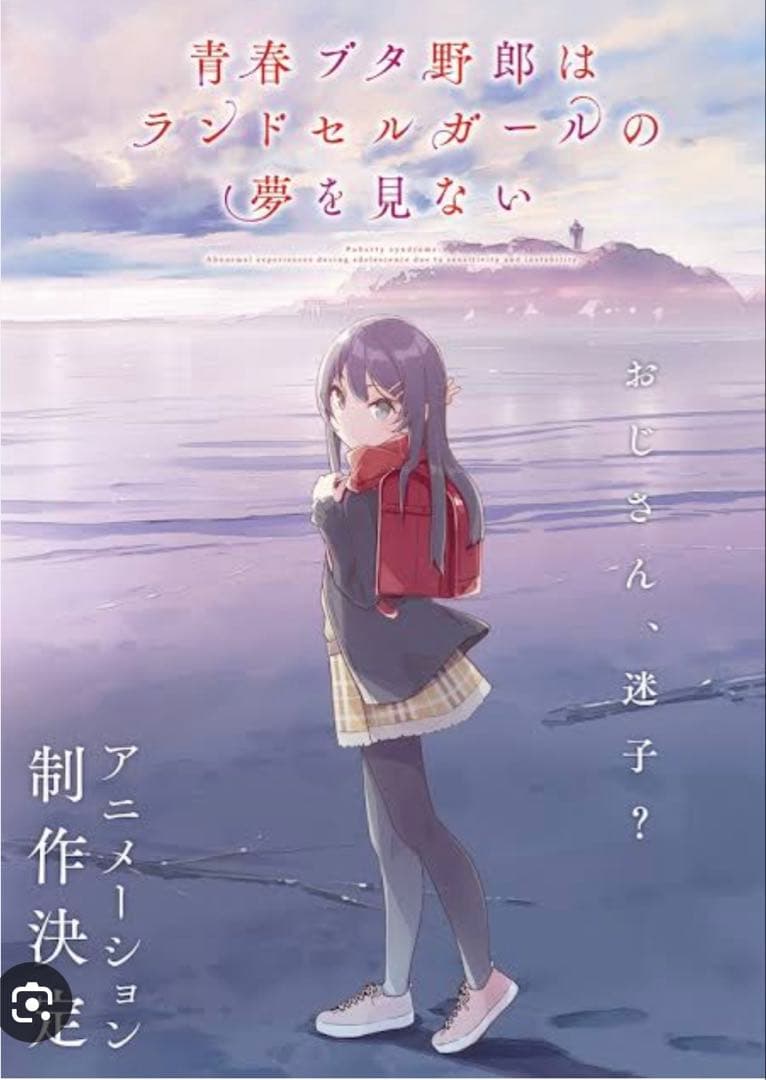 【非売品】青春ブタ野郎はランドセルガールの夢を見ないB2ポスター3枚