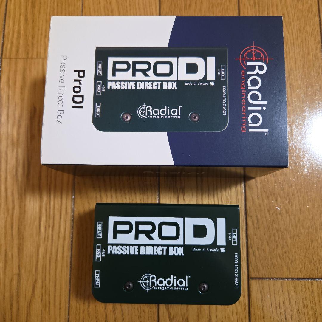 Radial Engineering PRO DI パッシブダイレクトボックス