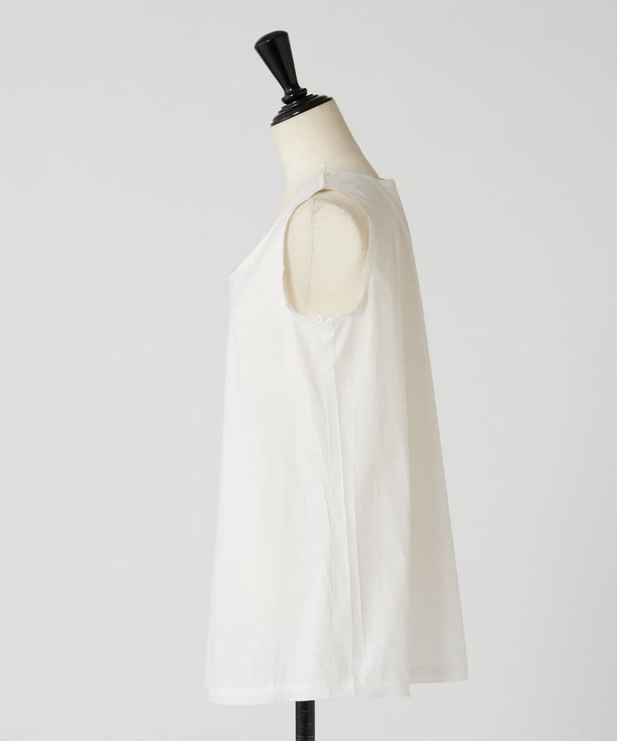 【新品タグ付き 2025SS】　ビアズリー　シャツタンク　0サイズ