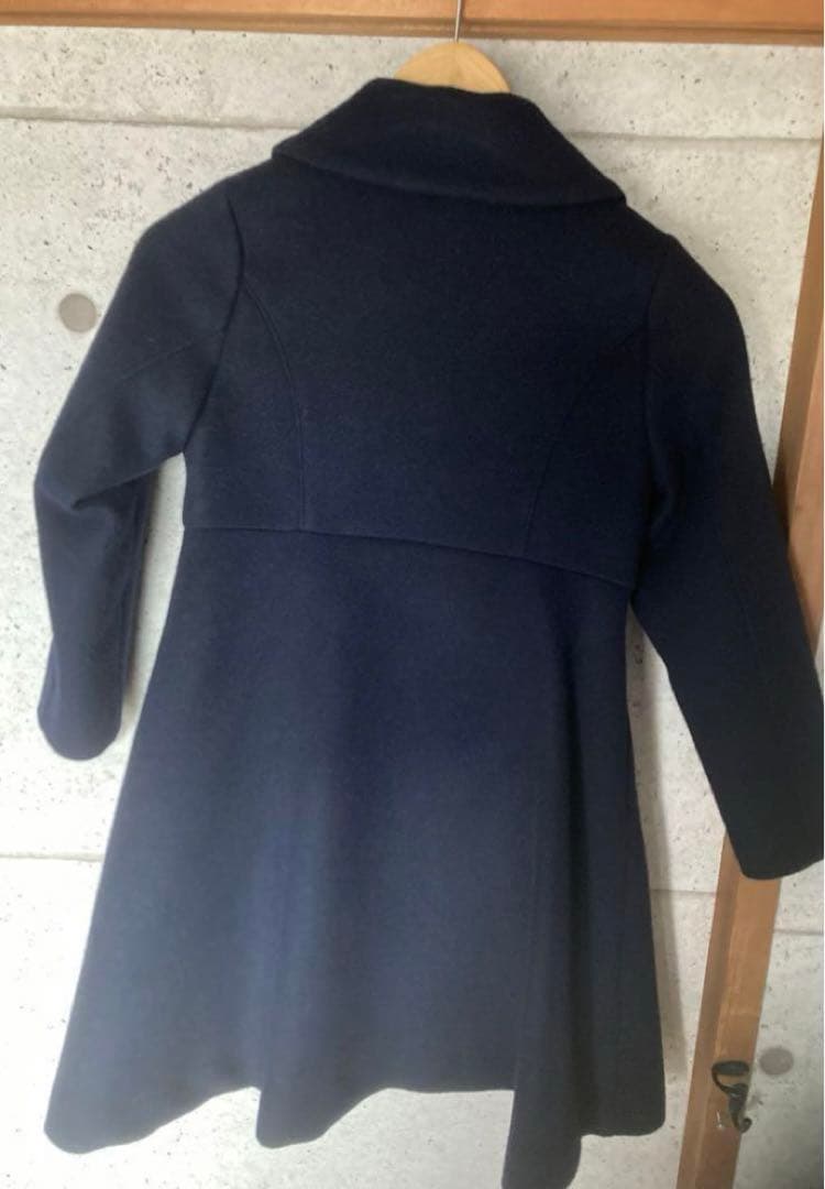 アナスイミニ　コート　ウールコートエーラインコート130cm