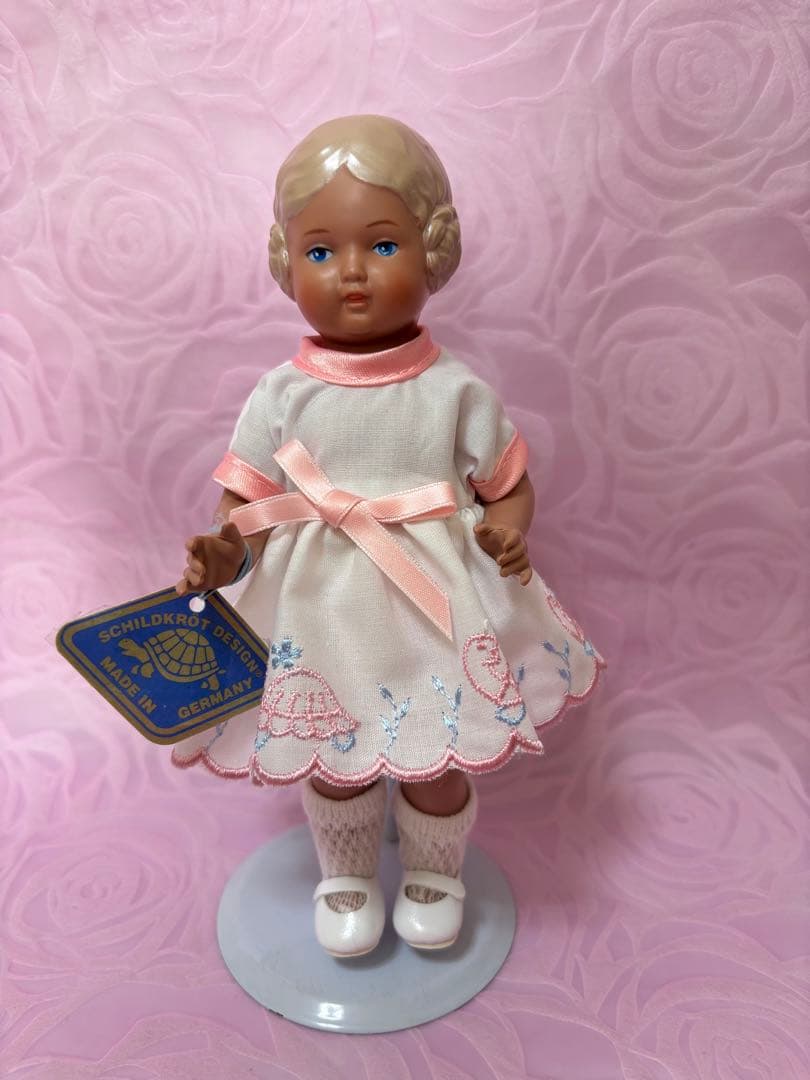 ドイツ　シルトクレート社　ドール 男の子　女の子2体18cm