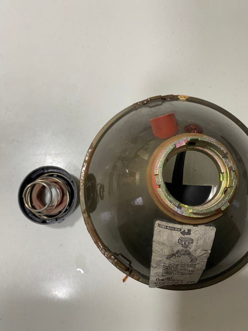 マーシャルヘッドライト　当時物