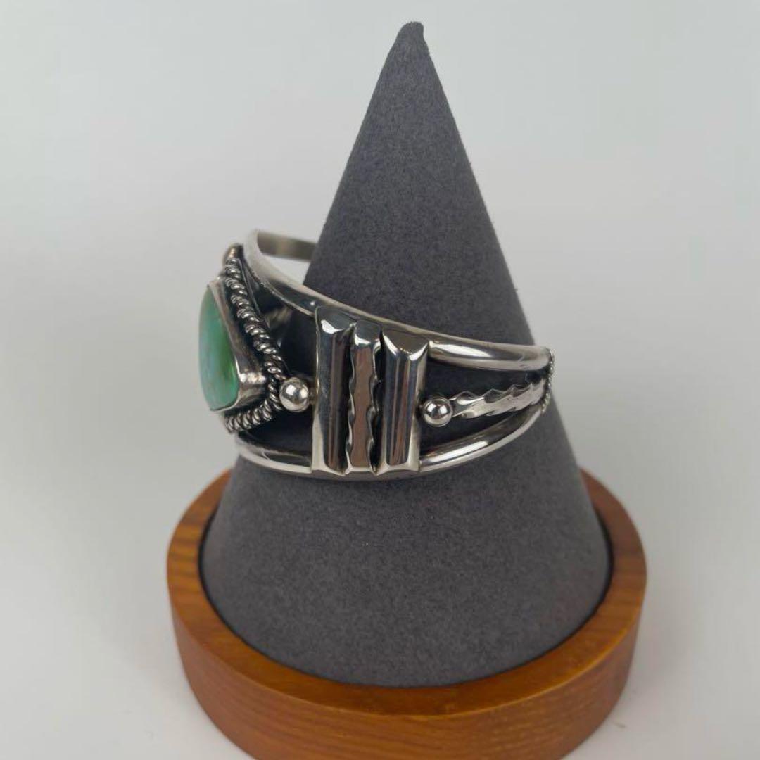 NAVAJO ナバホ M.Chavez vintage ターコイズバングル
