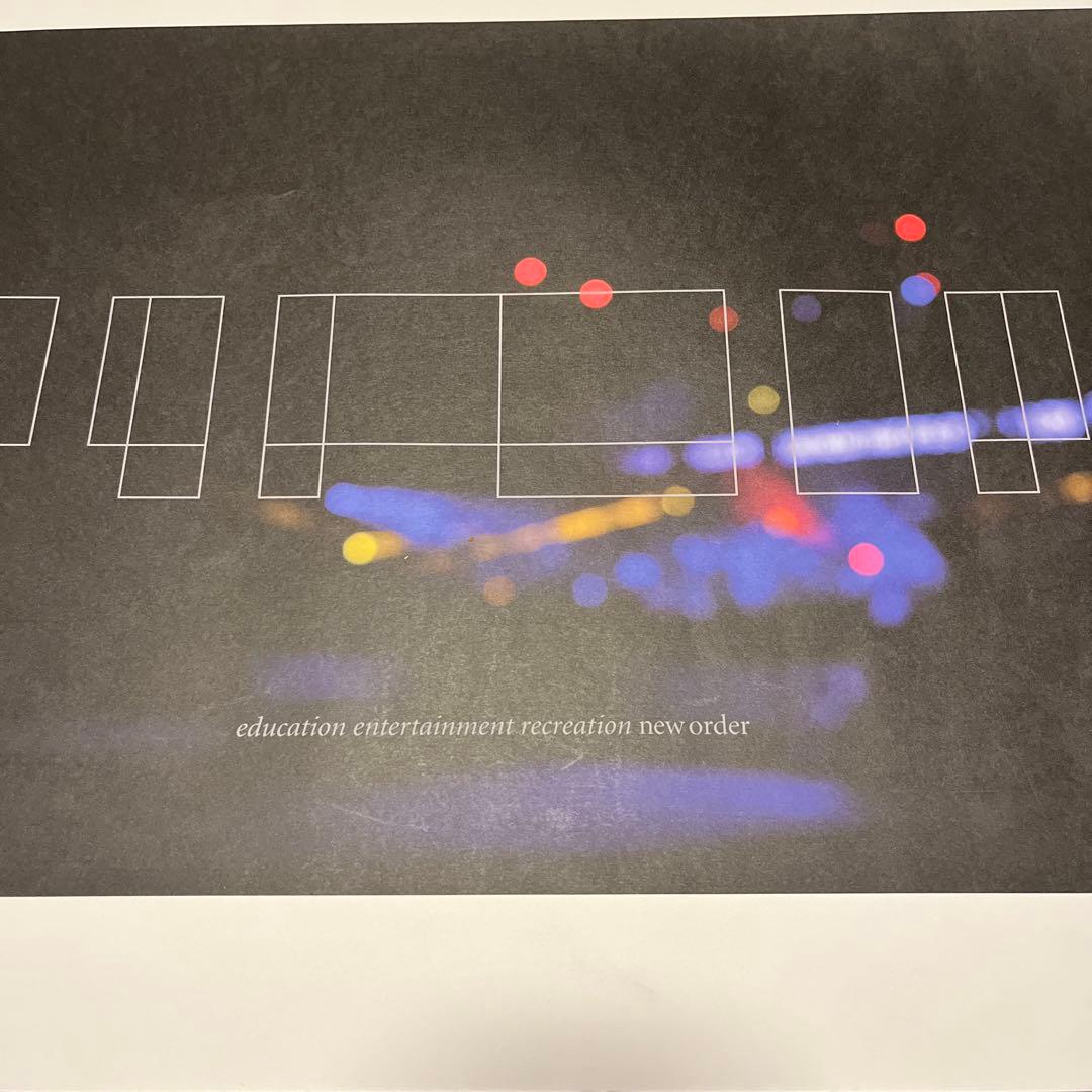 新品未使用　new order ライブ　2018 ポスター　オフィシャル　限定品