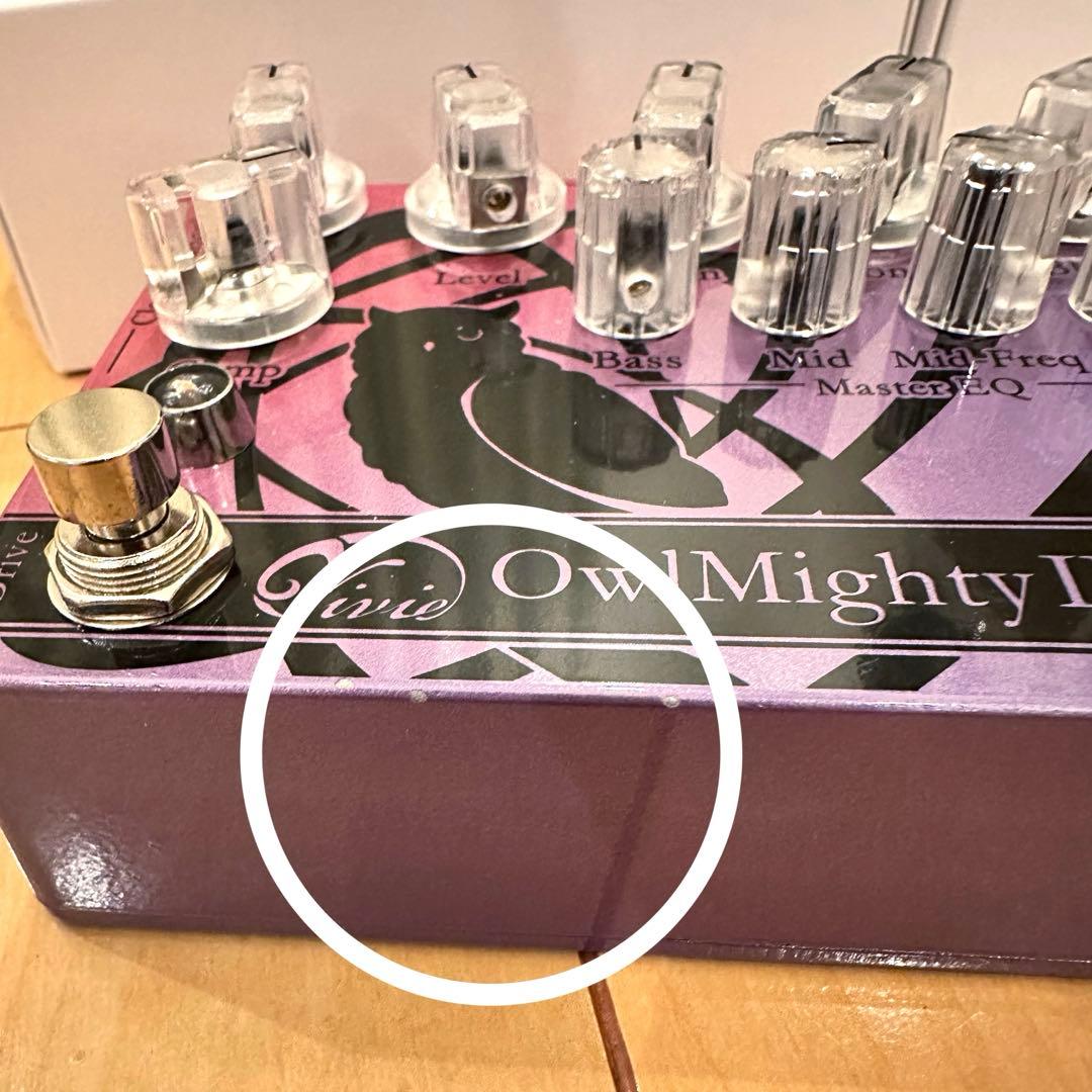 Vivie OwlMighty II プリアンプ 歪み ベースエフェクター