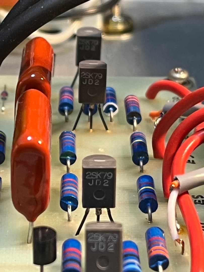 Sony V-FET 2SK79使用　自作プリアンプ