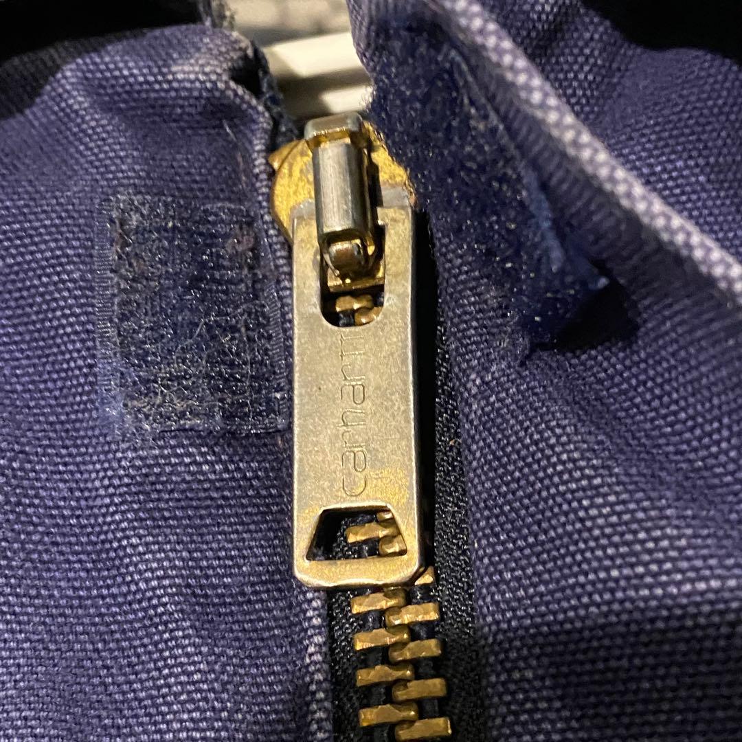 超スペシャル　トラディショナルジャケット　stussyネイビー　 ダック生地