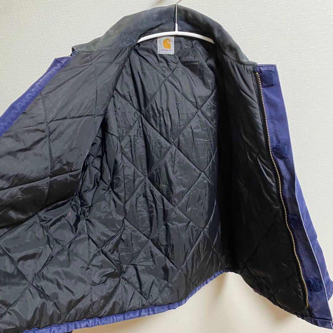 超スペシャル　トラディショナルジャケット　stussyネイビー　 ダック生地