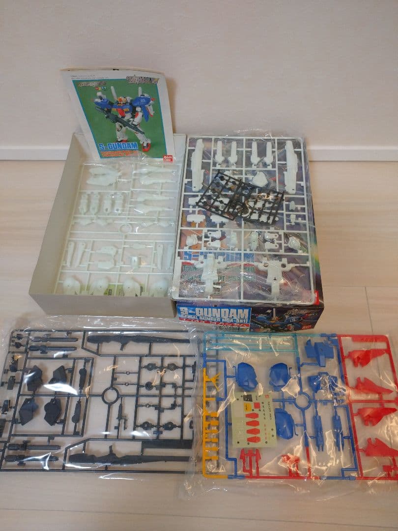 1/144 ＳガンダムMSA0011とＳガンダムブースターユニット装着型のセット