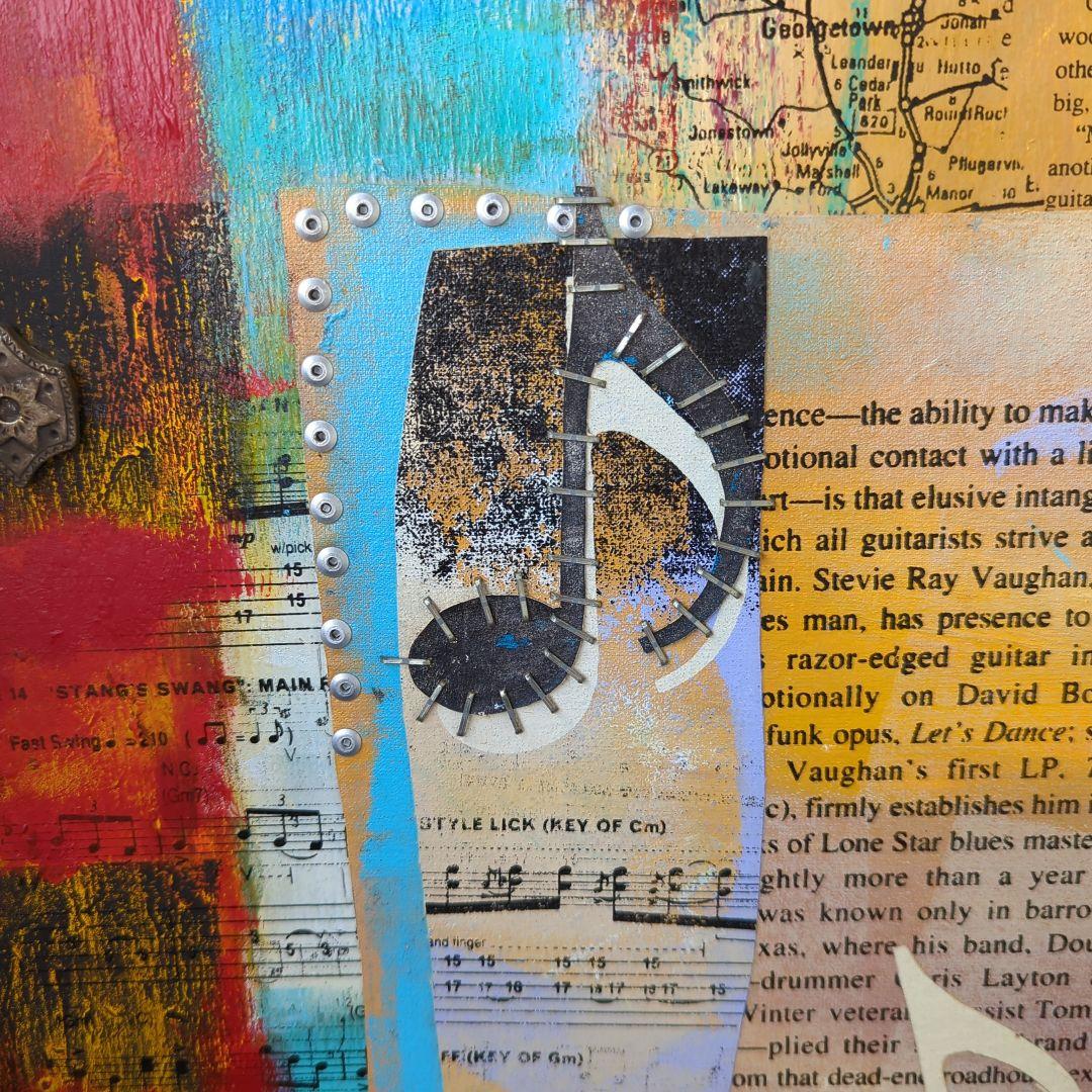 スティーヴィー・レイ・ヴォーン Stevie Ray Vaughan絵画