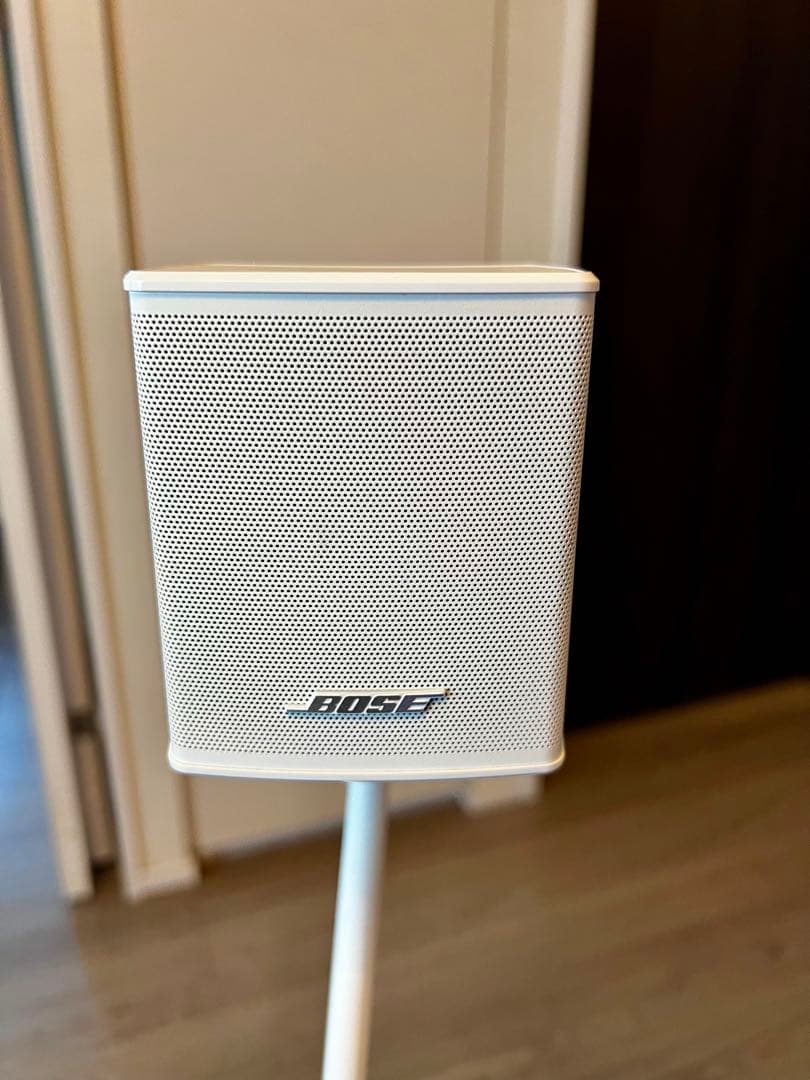 【美品】Bose ホワイト 純正スタンド付き サラウンドSPEAKERS